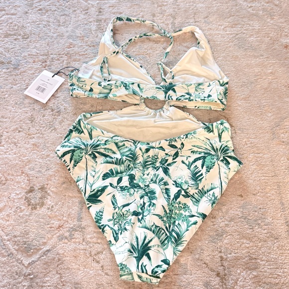 NWT Onia Marisol One Piece Tropical Toile size M - Picture 4 of 7